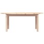 vidaXL Mesa de centro de madera maciza de pino 110x55x45 cm vidaXL Mesa de centro de madera maciza de pino 110x55x45 cm