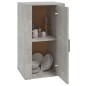 vidaXL Aparador de madera contrachapada gris hormigón 40x33x70 cm vidaXL Aparador de madera contrachapada gris hormigón 40x33x70 cm