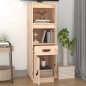 vidaXL Aparador alto madera maciza de pino 34x40x108,5 cm vidaXL Aparador alto madera maciza de pino 34x40x108,5 cm