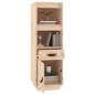 vidaXL Aparador alto madera maciza de pino 34x40x108,5 cm vidaXL Aparador alto madera maciza de pino 34x40x108,5 cm