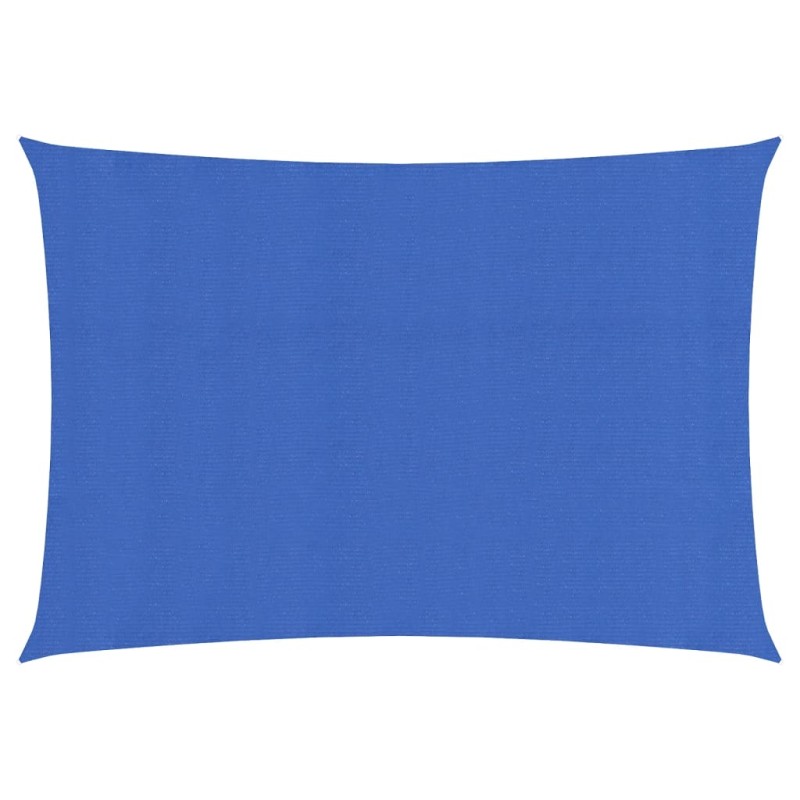 vidaXL Toldo de vela azul HDPE 160 g/m² 2x4,5 m vidaXL Toldo de vela azul HDPE 160 g/m² 2x4,5 m