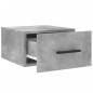 vidaXL Mesitas de noche de pared 2 uds color gris hormigón 35x35x20 cm vidaXL Mesitas de noche de pared 2 uds color gris hormigón 35x35x20 cm