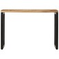 vidaXL Mesa consola madera maciza de mango rugosa 110x35x76 cm vidaXL Mesa consola madera maciza de mango rugosa 110x35x76 cm