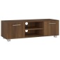 vidaXL Mueble para TV madera de ingeniería roble marrón 110x40x35 cm vidaXL Mueble para TV madera de ingeniería roble marrón 110x40x35 cm