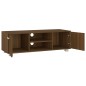 vidaXL Mueble para TV madera de ingeniería roble marrón 110x40x35 cm vidaXL Mueble para TV madera de ingeniería roble marrón 110x40x35 cm