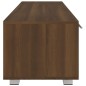 vidaXL Mueble para TV madera de ingeniería roble marrón 110x40x35 cm vidaXL Mueble para TV madera de ingeniería roble marrón 110x40x35 cm