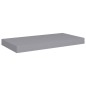 vidaXL Estantes flotantes de pared 2 uds MDF gris 50x23x3,8 cm vidaXL Estantes flotantes de pared 2 uds MDF gris 50x23x3,8 cm