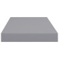 vidaXL Estantes flotantes de pared 2 uds MDF gris 50x23x3,8 cm vidaXL Estantes flotantes de pared 2 uds MDF gris 50x23x3,8 cm