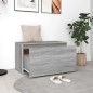 vidaXL Banco pasillo madera contrachapada gris Sonoma 80x40x45 cm vidaXL Banco pasillo madera contrachapada gris Sonoma 80x40x45 cm