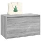 vidaXL Banco pasillo madera contrachapada gris Sonoma 80x40x45 cm vidaXL Banco pasillo madera contrachapada gris Sonoma 80x40x45 cm
