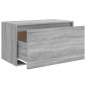 vidaXL Banco pasillo madera contrachapada gris Sonoma 80x40x45 cm vidaXL Banco pasillo madera contrachapada gris Sonoma 80x40x45 cm