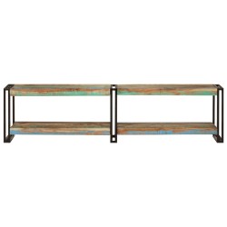 vidaXL Mueble de TV madera maciza reciclada 160x30x40 cm