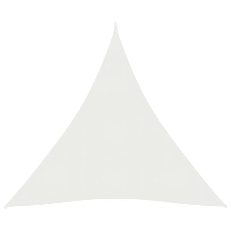 vidaXL Toldo de vela HDPE blanco 160 g/m² 3x4x4 m vidaXL Toldo de vela HDPE blanco 160 g/m² 3x4x4 m