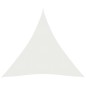 vidaXL Toldo de vela HDPE blanco 160 g/m² 3x4x4 m vidaXL Toldo de vela HDPE blanco 160 g/m² 3x4x4 m