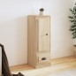 vidaXL Aparador alto madera contrachapada roble Sonoma 36x35,5x103,5cm vidaXL Aparador alto madera contrachapada roble Sonoma 36x35,5x103,5cm