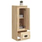 vidaXL Aparador alto madera contrachapada roble Sonoma 36x35,5x103,5cm vidaXL Aparador alto madera contrachapada roble Sonoma 36x35,5x103,5cm