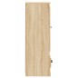 vidaXL Aparador alto madera contrachapada roble Sonoma 36x35,5x103,5cm vidaXL Aparador alto madera contrachapada roble Sonoma 36x35,5x103,5cm