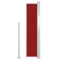vidaXL Toldo lateral retráctil de jardín rojo 140x300 cm vidaXL Toldo lateral retráctil de jardín rojo 140x300 cm