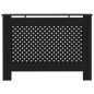 vidaXL Cubierta para radiador MDF negro 112x19x81,5 cm vidaXL Cubierta para radiador MDF negro 112x19x81,5 cm