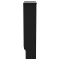 vidaXL Cubierta para radiador MDF negro 112x19x81,5 cm vidaXL Cubierta para radiador MDF negro 112x19x81,5 cm
