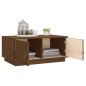 vidaXL Mesa de centro madera maciza de pino marrón miel 80x50x35 cm vidaXL Mesa de centro madera maciza de pino marrón miel 80x50x35 cm