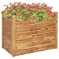 vidaXL Arriate de madera maciza de acacia 110x60x84 cm vidaXL Arriate de madera maciza de acacia 110x60x84 cm