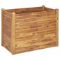 vidaXL Arriate de madera maciza de acacia 110x60x84 cm vidaXL Arriate de madera maciza de acacia 110x60x84 cm