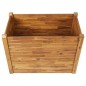 vidaXL Arriate de madera maciza de acacia 110x60x84 cm vidaXL Arriate de madera maciza de acacia 110x60x84 cm