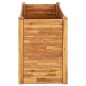 vidaXL Arriate de madera maciza de acacia 110x60x84 cm vidaXL Arriate de madera maciza de acacia 110x60x84 cm