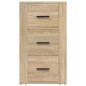 vidaXL Aparador madera contrachapada color roble Sonoma 40x33x70 cm vidaXL Aparador madera contrachapada color roble Sonoma 40x33x70 cm