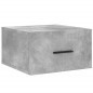 vidaXL Mesitas de noche de pared 2 uds color gris hormigón 35x35x20 cm vidaXL Mesitas de noche de pared 2 uds color gris hormigón 35x35x20 cm