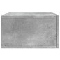 vidaXL Mesitas de noche de pared 2 uds color gris hormigón 35x35x20 cm vidaXL Mesitas de noche de pared 2 uds color gris hormigón 35x35x20 cm