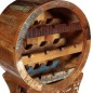 vidaXL Botellero para 10 botellas de madera maciza reciclada vidaXL Botellero para 10 botellas de madera maciza reciclada