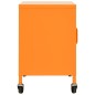 vidaXL Armario de almacenamiento acero naranja 60x35x56 cm