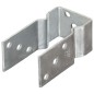 vidaXL Anclajes de valla 6 uds acero galvanizado plateado 7x6x15 cm vidaXL Anclajes de valla 6 uds acero galvanizado plateado 7x6x15 cm