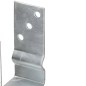 vidaXL Anclajes de valla 6 uds acero galvanizado plateado 7x6x15 cm vidaXL Anclajes de valla 6 uds acero galvanizado plateado 7x6x15 cm