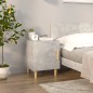 vidaXL Mesita de noche madera contrachapada gris hormigón vidaXL Mesita de noche madera contrachapada gris hormigón