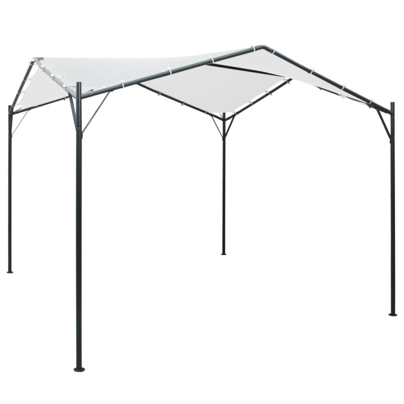 vidaXL Cenador blanco 3x3x2,6 m 180 g/m²