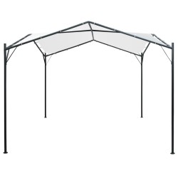 vidaXL Cenador blanco 3x3x2,6 m 180 g/m²
