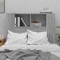 vidaXL Mueble cabecero gris Sonoma 100x18,5x104,5 cm vidaXL Mueble cabecero gris Sonoma 100x18,5x104,5 cm