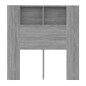 vidaXL Mueble cabecero gris Sonoma 100x18,5x104,5 cm vidaXL Mueble cabecero gris Sonoma 100x18,5x104,5 cm