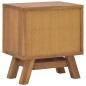 vidaXL Mesita de noche de madera maciza de teca 40x30x45 cm vidaXL Mesita de noche de madera maciza de teca 40x30x45 cm