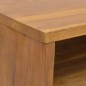 vidaXL Mesita de noche de madera maciza de teca 40x30x45 cm vidaXL Mesita de noche de madera maciza de teca 40x30x45 cm