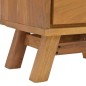 vidaXL Mesita de noche de madera maciza de teca 40x30x45 cm vidaXL Mesita de noche de madera maciza de teca 40x30x45 cm