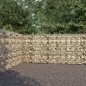 vidaXL Muro de gaviones con cubiertas acero galvanizado 600x30x200 cm vidaXL Muro de gaviones con cubiertas acero galvanizado 600x30x200 cm