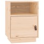 vidaXL Mesitas de noche 2 uds madera maciza de pino 40x34x55 cm vidaXL Mesitas de noche 2 uds madera maciza de pino 40x34x55 cm