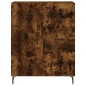 vidaXL Aparador alto madera contrachapada roble ahumado 69,5x34x180 cm vidaXL Aparador alto madera contrachapada roble ahumado 69,5x34x180 cm