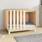vidaXL Caseta para perros madera maciza de pino 90x60x67 cm vidaXL Caseta para perros madera maciza de pino 90x60x67 cm