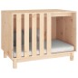 vidaXL Caseta para perros madera maciza de pino 90x60x67 cm vidaXL Caseta para perros madera maciza de pino 90x60x67 cm