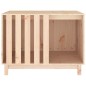 vidaXL Caseta para perros madera maciza de pino 90x60x67 cm vidaXL Caseta para perros madera maciza de pino 90x60x67 cm